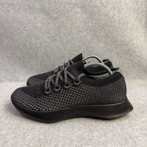 Allbird Shoes Womens Size 8 Tree Dasher TD Black Knit Athletic Running Sneakers